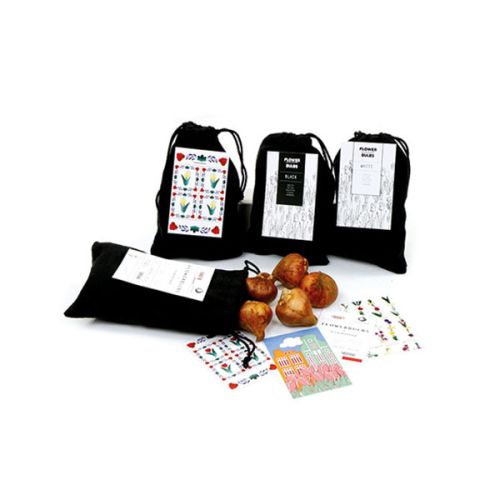 Sachet en lin avec bulbes de fleurs - image 3